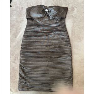 Strapless semi/formal cocktail dress- Size Large